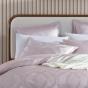 Platinum Seville Blush Yarn Dyed Metallic Jacquard Quilt Cover Set | Super King Bed | Blush